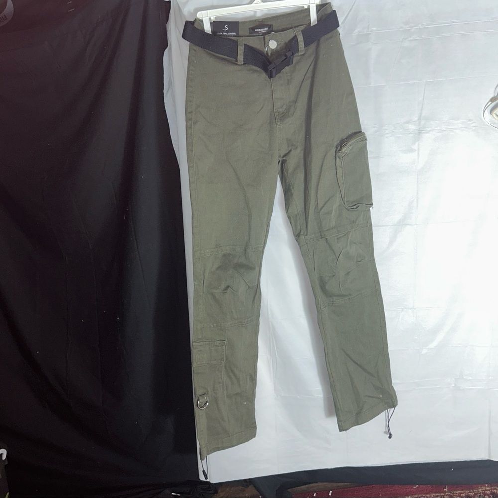 American Bazi Women's Olive Joggers | Size Small